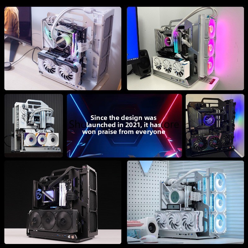 Open Air Frame Case, Aluminum  - Aluminum Open Frame Test Bench Water Cooling ulasan dan harga