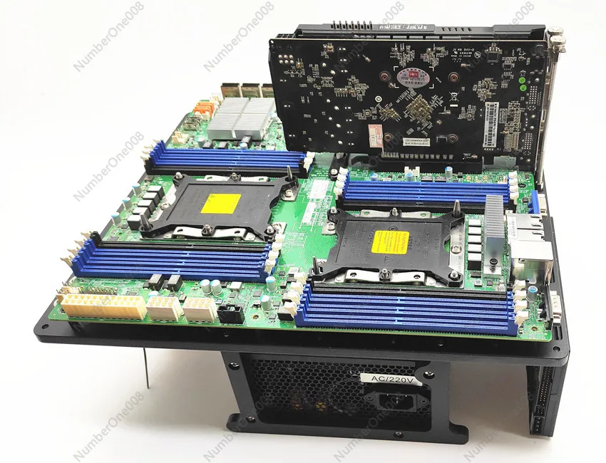 EATX Dual Server Motherboard O - Aluminum Open Frame Test Bench Water Cooling ulasan dan harga