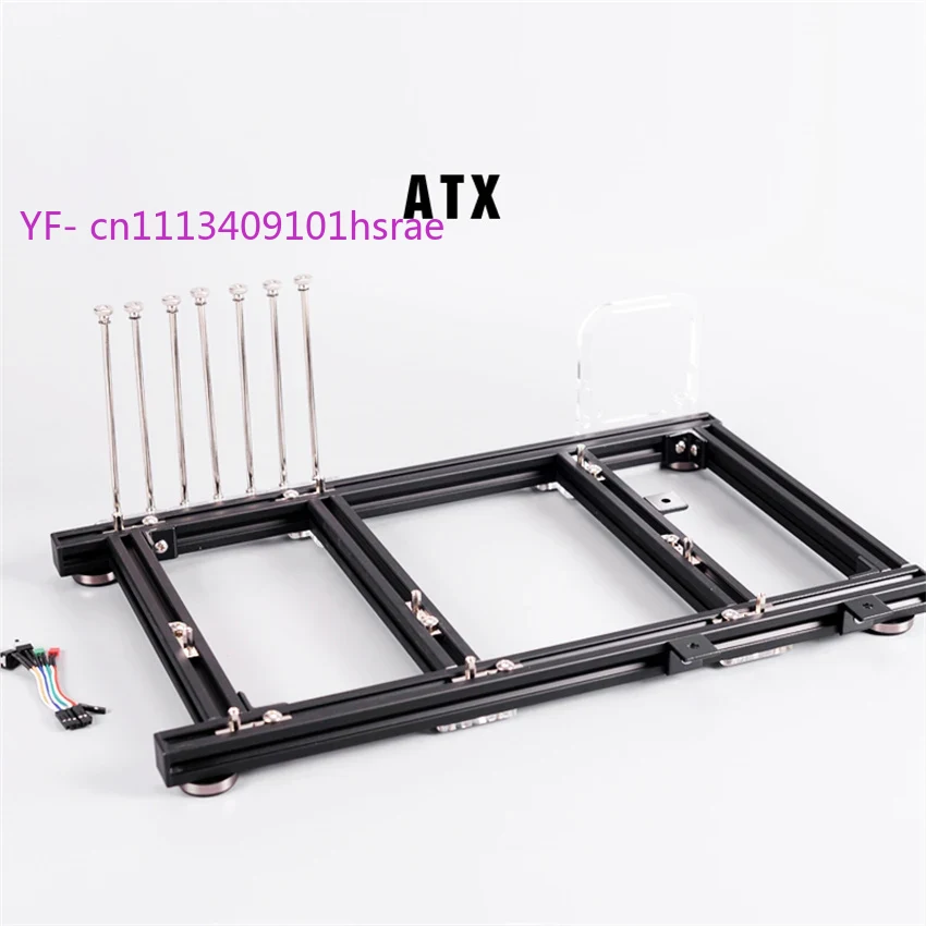 1PC Aluminum Alloy ATX Open Fr - Aluminum Open Frame Test Bench Water Cooling ulasan dan harga
