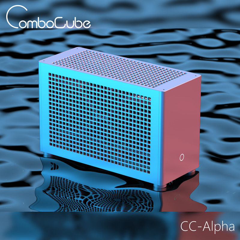 Mini ITX PC Case 8.5L CNC Alum - Sff Mini Itx Cnc Aluminum Chassis ulasan dan harga