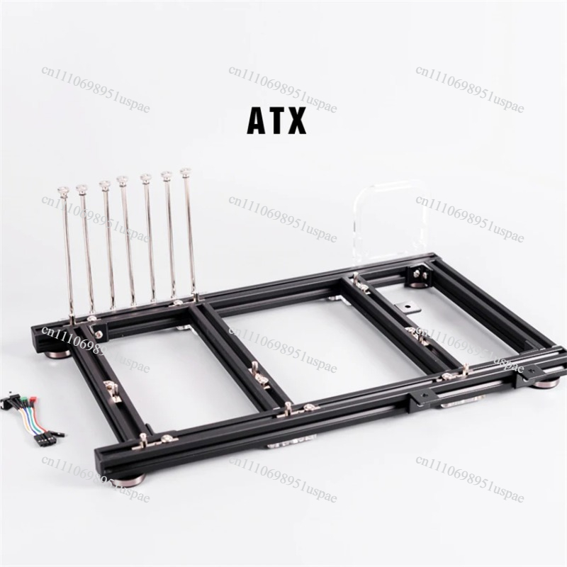 ATX PC Test Bench Aluminum All - Aluminum Open Frame Test Bench Water Cooling ulasan dan harga