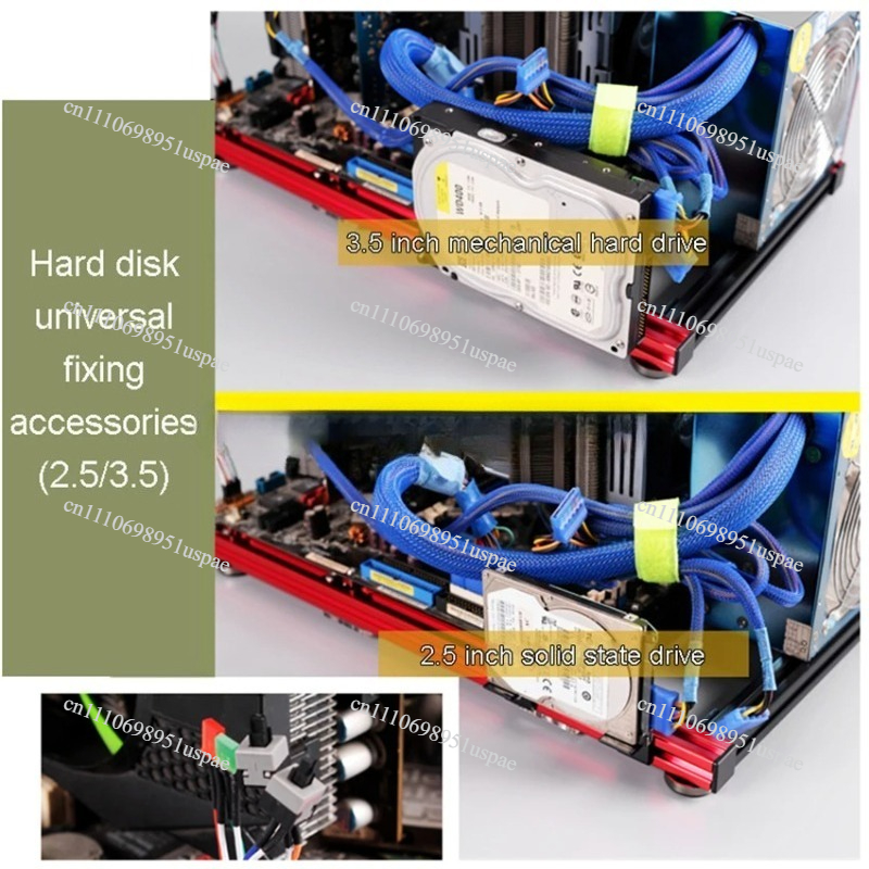 ATX PC Test Bench Aluminum All - Aluminum Open Frame Test Bench Water Cooling ulasan dan harga