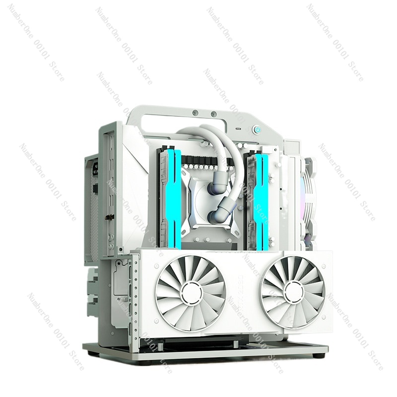 MATX Motherboard Aluminum Allo - Aluminum Open Frame Test Bench Water Cooling ulasan dan harga